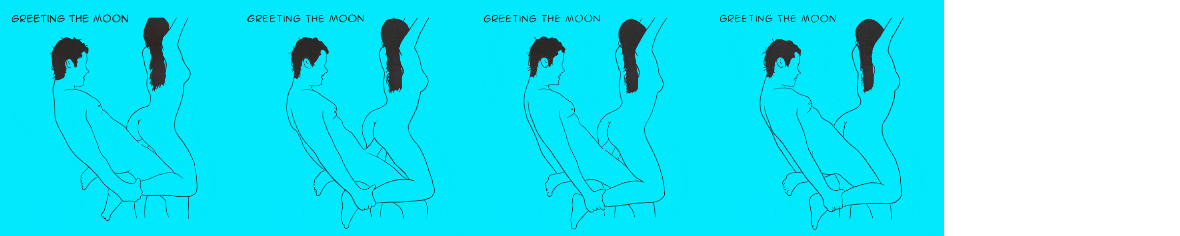 Illustration for Greeting the Moon